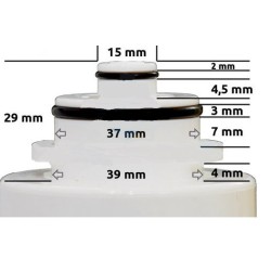 Pack 5 filtros Vento (3 tipo bayoneta)