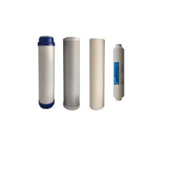 Kit Filtros osmosis inversa 4 piezas